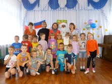 Спортивный праздник в детском саду №13 Кузнецка.