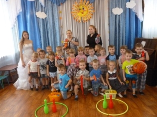 Кузнецкие студенты в детском саду №13