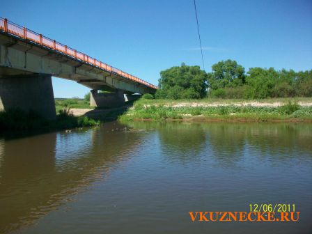 Мост через Суру, старая трасса на Пензу