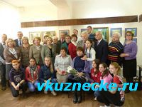 В юношеской библиотеке Кузнецка открылась выставка художницы Ольги Батаршиной