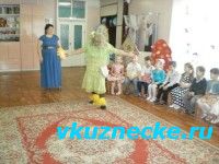 Осенние развлечения в детском саду №38 Кузнецка.