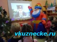 Акция о поведении при пожаре прошла в Кузнецком детском саду №24.