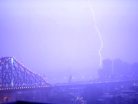 From Inside: Superstorm in Brisbane, Australia (Timelapses)